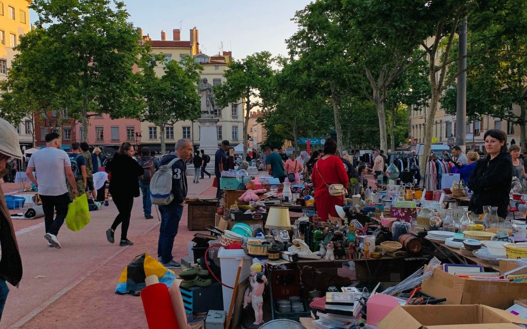 Retour sur la brocante de la Croix Rousse