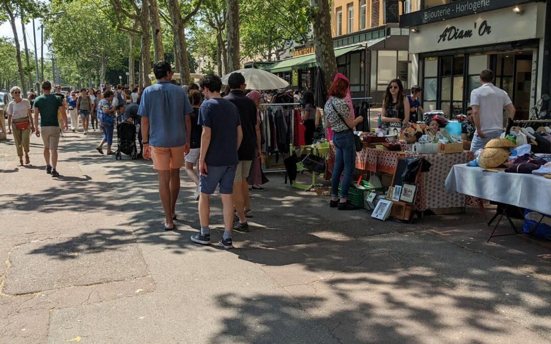 Retour Brocante de La Croix Rousse 2023